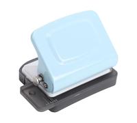 Fockety Perforatrice à 6 Trous, Diamètre de Trou de 5,5 Mm, capacité de 8 Feuilles, Petite Perforatrice à Papier pour Feuilles Mobiles, pour Planificateur Quotidien, Carnet