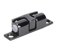 Fockety Pestillo de rodillo de tensión de doble bola de acero inoxidable, pestillo de tensión ajustable para puertas de armarios, para puertas de cocina y baño de caravanas y yates