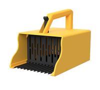 Fockety Picker Baies, Cueilleur de Myrtille Plus Facile avec Peigne et Poignée Ergonomique, Outil de Scoop de Râteau de Bleuets en Plastique pour Les Bleuets Lingonberries Huckleberries