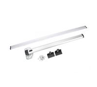 Fockety Pied DE Table, Pied DE Table Fleuble Amovible en Alliage D'ALUMINUM DE 725 MM, Rail DE 980 MM