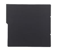 Fockety Piete de Construction PEI Pet pour Imprimante 3D, 264x276mm PEI Slick Pet Flexible Print Lit pour N'importe Qui Kobra S1, Carbone Fibre Flex Spring Sheet pour Lit D'imprimante 3D