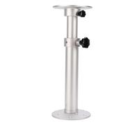 Fockety Piètement de Table Réglable, Kit de Montage pour Pied de Table Amovible en Alliage d'Aluminium de 17,7 à 27,5 Pouces, Pied de Tables pour Bateau, Yacht et Caravane