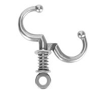 Fockety Pince à Nez à Ressort Automatique pour Bétail, Outil de Liaison Sûr à Large Ouverture pour Toutes Les Vaches, Animaux de Ferme (HL-Q4D)