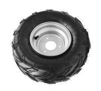 Fockety Pneu sans Chambre à Air 16x8-7 avec Jante, Pneu de Montage Monobloc pour VTT, Utv, Véhicule Agricole, Karting, Mini Vélo, Tondeus à Gazon, Pièces de Conversion VTT Utv