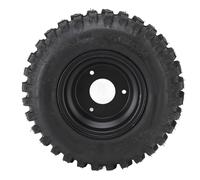 Fockety Pneu sans Tubeless en VTT, 13x4,1 6 Pouces de Roue Avant de Roue Avant de Roue Arrière avec Jante, Pneu à L'aspirateur pour ATV Quad