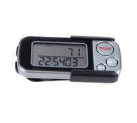 Fockety Podomètre 3D pour la Marche, Compteur de Pas Simple avec Grand écran LCD, traqueur de Pas Portable avec Pince et Sangle, mémoire de 30 Jours, pour Femmes, Hommes et Seniors