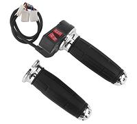 Fockety Poignée D'accélérateur pour Vélo électrique, Robuste et Réglable, Fonction Avant et Arrière, Contrôle de Vitesse Haute, Moyenne et Basse, Idéale pour les Vélos électriques, Matériau en