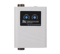 Fockety Pompe de surpression d'eau, pompe de circulation 120 W à 3 vitesses de recirculation, mode silencieux, pompe de recirculation d'eau chaude pour tuyaux de diamètre DN20 (Plug UE 100-240V)