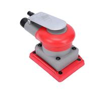 Fockety Ponceuse Orbitale Pneumatique Aléatoire, 3 X 4 Pouces, Ponceuse Pneumatique Légère à 10 000 Tr/min, Polisseuse Robuste pour le Bois, les Composites, le Métal