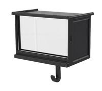 Fockety Porte-clés Mural, LED à Détection Automatique, Minuterie de 30 Secondes, Porte-clés de Garage, Capteur Intelligent, Design Effet Tunnel, pour les Amateurs de Décoration d'intérieur,