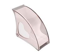 Fockety Porte-Filtre à Café, Couvercle en Plastique Anti-Poussière, Conception anti-humidité, RÉCIPIENT DE BOSSAGE DE Filtre À ROTATION FLEXIBLE, Distribueur DE Papier Filtre Sur Piied (WHITE)