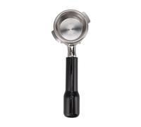 Fockety Porte-Filtre à Expresso 58 Mm, Porte-Filtre à Expresso à 2 Oreilles, AMOVIBLE, à Café en Acior Inoxydable pour Nuova et la Plupart des Cafetières Avec (BLACK)