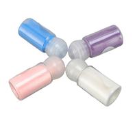Fockety Poudre de Gaufrage, Poudre à Souche de 4 Couleurs Ensemble de Poudre pour les Albums de Tampons en Caoutchouc et D'artisanat en Papier, avec des Récipients de 10 Ml