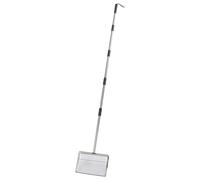 Fockety Poulet Poop Scooper, 36.2-66.9in Extensible en Acier Inoxydable Longue Poignée, la Litière de Tamisage de la Pelle pour Les Poulaillers, Les Cages de Canard, Les Animaux de la