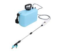 Fockety Pulvérisateur alimenté par Batterie, Pulvérisateur électrique Rechargeable de 10 L, de Jardin avec 3 Buses de Brumisation, Bandoulière Réglable pour Cour