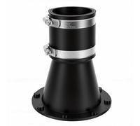 Fockety Raccord Magnétique pour Aspiration de Poussière - Connecteur de Tuyau D'aspirateur avec Manchette en Caoutchouc, pour Systèmes D'aspiration de Poussière en Menuiserie