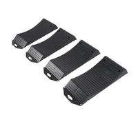 Fockety Rampes D'économie de Pneus, Paquet de 4 Rampes de Roue de Pneu de Voiture Robustes avec Coussinets Antidérapants pour la Prévention des Crevaisons et des Pneus Crevés