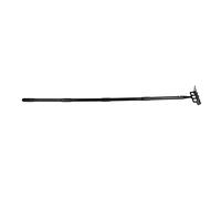 Fockety Râteau de Jardin avec Houe de Jardin, Houe à ÉTrier et Cultivateur à Boucle de Décésherbage Robuste Avoc Poignee Réglable, Outil de Hula Hoe en Acier Inoxydable Coul (4 Sections)
