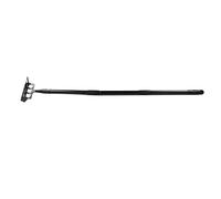 Fockety Râteau de Jardin avec Houe de Jardin, Houe à ÉTrier et Cultivateur à Boucle de Décésherbage Robuste Avoc Poignee Réglable, Outil de Hula Hoe en Acier Inoxydable Coul (3 Sections)