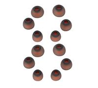 Fockety Remplacement des Bouchons D'oreille pour X4 X3 X2 X, Silicone Durable Silicone avec Design Ergonomique pour une Usure Confortable, 12 Paires de Paires Conseils pour la Plupart des écouteurs