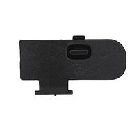 Fockety Remplacement du Capuchon de Porte de Batterie D'appareil Photo pour D5100 Métal Durable + Plastique Noir 1,6 * 0,9 * 0,1 Pouces 3g, Ajustement Précis pour Les Appareils Photo D5100