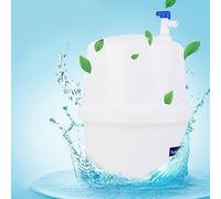 Fockety Réservoir de Stockage d'eau sous Pression en Métal, 3.2 Gallons, pour Systèmes RO à Osmose Inverse, Valve d'air Anti-Fuite