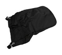 Fockety Sac à Fumier de Cheval en Tissu Oxford 58 X 46 Cm avec Boucle Selle | Doublure imperméable en PVC, pour fermes, manèges, rues et écuries (compostage), récupérateur de déchets équins, noir