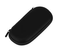 Fockety Sac à Recouvrement Dur de Traitement Fin pour PS Vita, Choc du Sac de Rangement avec en Maille, Protège la Console et Les Accessoires (Black)