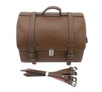 Fockety Sac Arrière de Moto, Sac de Selle Arrière Extensible de 29,5 L avec Serrure à Combinaison, Sac de Siège Arrière de Moto étanche pour Casques, Sac de Voyage pour Moto, Sac Sissy Bar