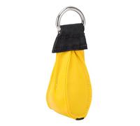Fockety Sac de Poids à Lancer, Points de Suspension en Acier Inoxydable, Conception Aérodynamique pour l'escalade des Arbres, L'exploration des Grottes, avec Tissu en PVC pour Les (Jaune