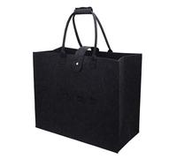 Fockety Sacoche de Vélo Pliable, Portable et Légère, en Tissu Non tissé, avec Bandoulière, pour Vélo de 16 Pouces, Accessoires de Cyclisme, Voyage, Avion, Métro (Gris foncé)