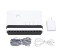 Fockety Serveur d'impression sans Fil, Pont LAN 10/100 Mbps, Partage de Serveur d'impression Réseau USB 2.0, Convertit L'imprimante Filaire en Réseau Ethernet WiFi sans Fil (Prise UE)