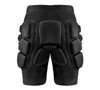 Fockety Shorts Rembourrés Protecteurs, Pantalon de Coussinet de Cocotte épaissis à la Hanche épaissie pour le Snowboard, le Patin et le Ski, la Protection 3D pour la Hanche, le Coccil, (XL)