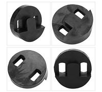 Fockety Sourdine D'entraînement pour Violoncelle en Caoutchouc Noir, Durable, Réduit le Volume pour les Joueurs de Violoncelle