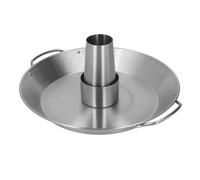 Fockety Soutien à Rôtir pour Canette de Bière en Acier Inoxydable, Ajoute de la Sauver, Garde L'humidité, Robuste, Facile à Netoyer, Outil de Grillade pour les Lacunes