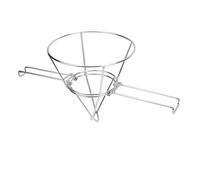 Fockety Support pour Filtre à Huile de 9,3 pouces, Support pour Filtre à Huile de Friteuse en Acier Inoxydable 304 avec Bras Pliables, Support pour Filtre à Huile pour la Filtration de