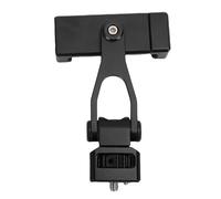 Fockety Support Téléphonique avec Chaussure Froide, 1/4 de Pouce Trou fileté en Alliage D'aluminium Téléphone Trépied Support de Smartphone Adaptateur pour Téléphone 2.56 à 3.54in