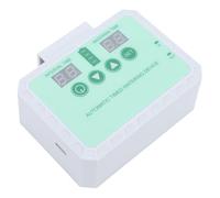 Fockety Système d'irrigation goutte à goutte, pompe à eau solaire, kit d'irrigation automatique avec minuterie, récupérateur d'eau de pluie et buse réglable, arrosage automatique (WHITE)