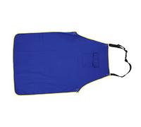Fockety Tablier Ignifuge Mystique/fantastique pour Soudeur, Tablier de Travail Durable et Résistant au Feu avec Poche pour le Traitement des Métaux, Bleu