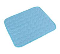 Fockety Tapis Auto-refroidissant pour Chien, Chat, Oreiller Rafraîchissant en Soie Glacée, Coton, Maille Respirante, Température Corporelle Réglable, Convient pour Le Lit et Le Coussin du Sol du