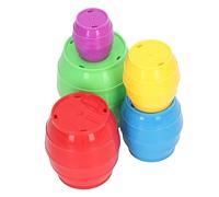 Fockety Tasses Empilables, Jouet de Construction pour Bébé, 10 Pièces, Gobelets Gigognes éducation Precoce Jouet de Tasses Empilables Apprentissage et de Bain pour bebé, Meilleur