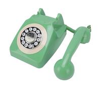 Fockety Téléphone Fixe rétro, téléphone de Bureau Filaire Classique avec Fonction de Rappel, pour la Maison, Le Bureau, l'école, Les Amis et la Famille. Connecteur RJ11 prêt à l'emploi (Vert foncé)