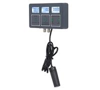 Fockety Testeur de qualité d'eau, 8 en 1 S.G PH EC Salt ORP TDS CF Temp Meter WiFi Online Digital Water Tester, Mobile App Monitoring 0.01 Resolution PH Meter for Spas Aquariums