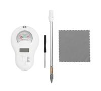 Fockety Testeur de Sol 6 en 1, PH du Sol Numérique, humidité, Température de la Lumière, Compteur de Nutriments avec Capteurs Haute sensibilité pour Le Jardinage, L', Les Plantes