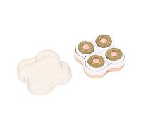 Fockety Tête de Machine à épiler à Palettes/ailes Flottantes à 360 Degrés pour les Poils des Jambes et du Corps, Double Usage Humide et Sec avec Crème à Raser, Convient aux Femmes, Matériau ABS