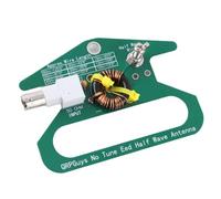 Fockety Transformateur D'antenne équilibré avec Balun PCB à Ondes Courtes 49:1, Fonctionne sans Accordeur pour les Professionnels de L'électronique du Bricolage