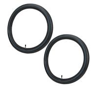 Fockety Tuyau Intérieur Antidéflagrant 2 Pièces 2,50-18 avec Tige de Valve TR 4 Droite pour Motos - Convient aux SUV avec Jante de 18 Pouces