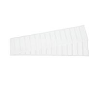 Fockety UHF 100 Pièces avec Puce KM4Q pour la Gestion des Animaux et le Suivi des Bibliothèques, Autocollants ISO 18000-6C EPC Class1 Gen2, Matériau PET