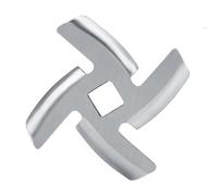 Fockety Vane/Wing Tranchant du Broyeur de Viande en Acier Inoxydable pour un Broyage Sûr et, Facile à Nettoyer et à Installer, Idéal pour la Rapide de la Viande [usage domestique] (46 mm de long,