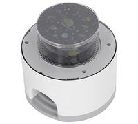 Fockety Veilleuse Projecteur d'Étoiles, Chevet Innovant Veilleuse étoile pour Lesfants Lampe de Projection pour Chambre d'enfants, Projections Dynamiques Lumières Spatiales pour la (WHITE)